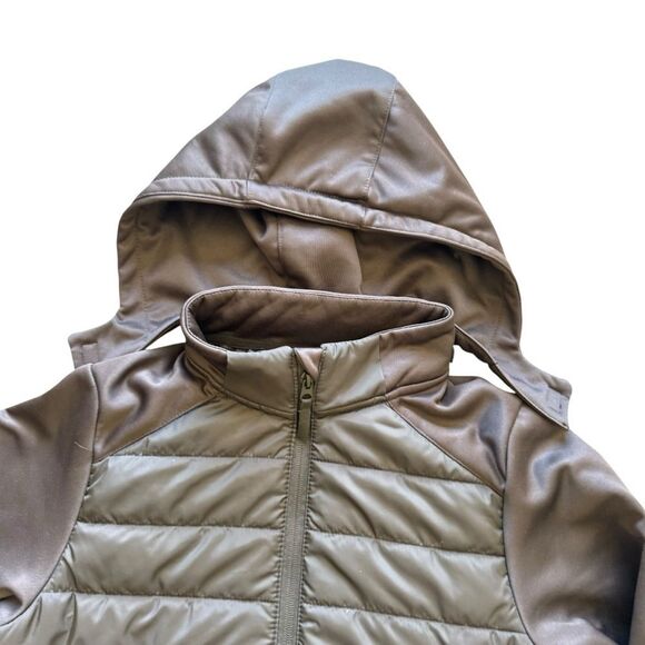 H&M black Hooded Athletic Boys Jacket SZ M #2481 - Picture 2 of 14